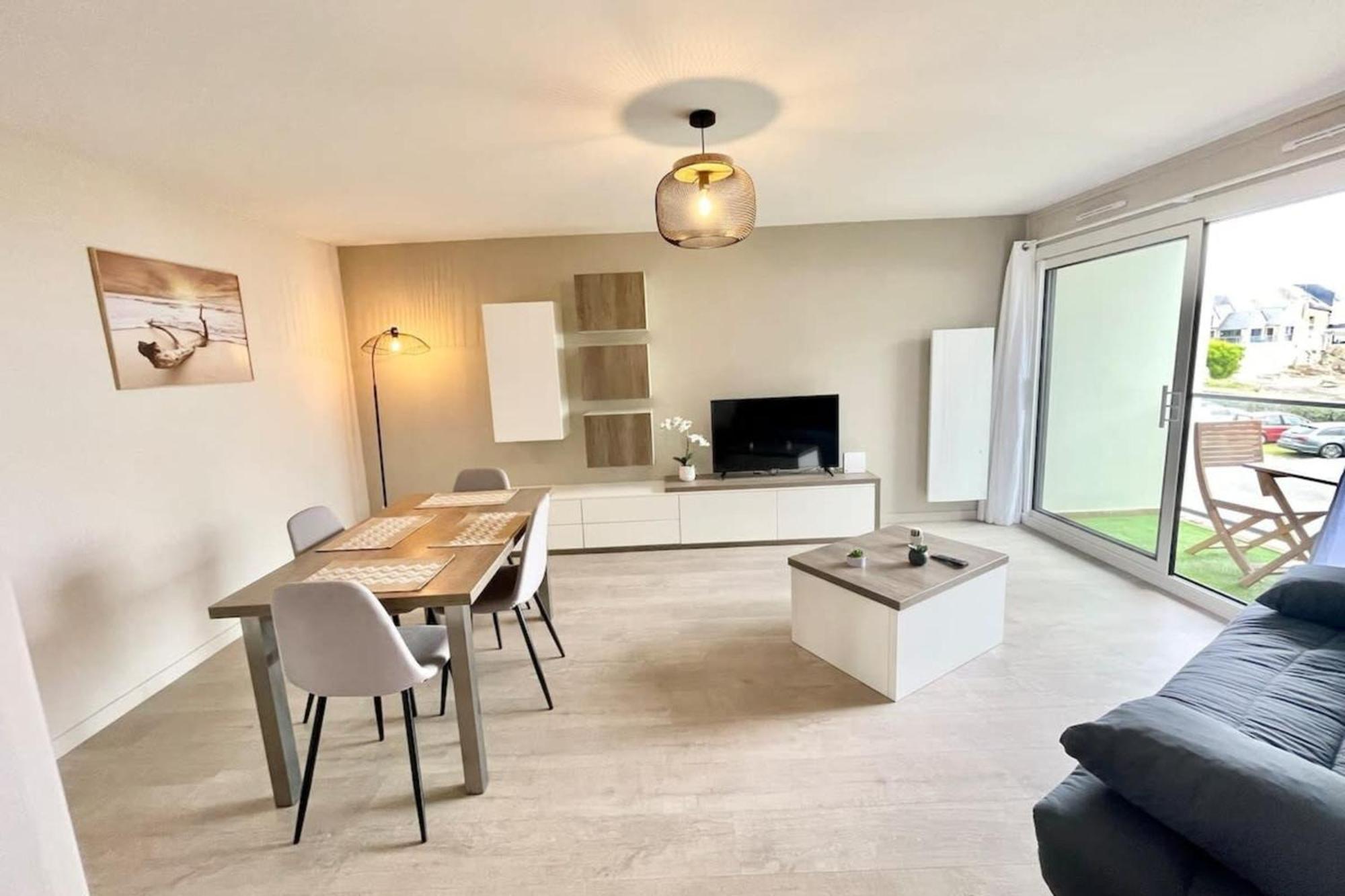 Royal Appartement De Standing - Face A L'Ocean Ploemeur Exterior foto